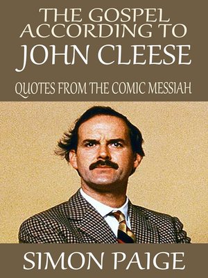 cover image of The Gospel According to John Cleese